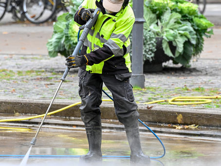 The importance of Pressure washing your home !