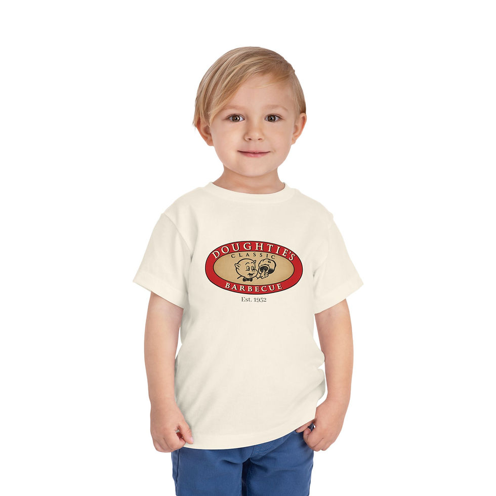 Thumbnail: Toddler Tee - Doughtie's Logo/Slogan Tee