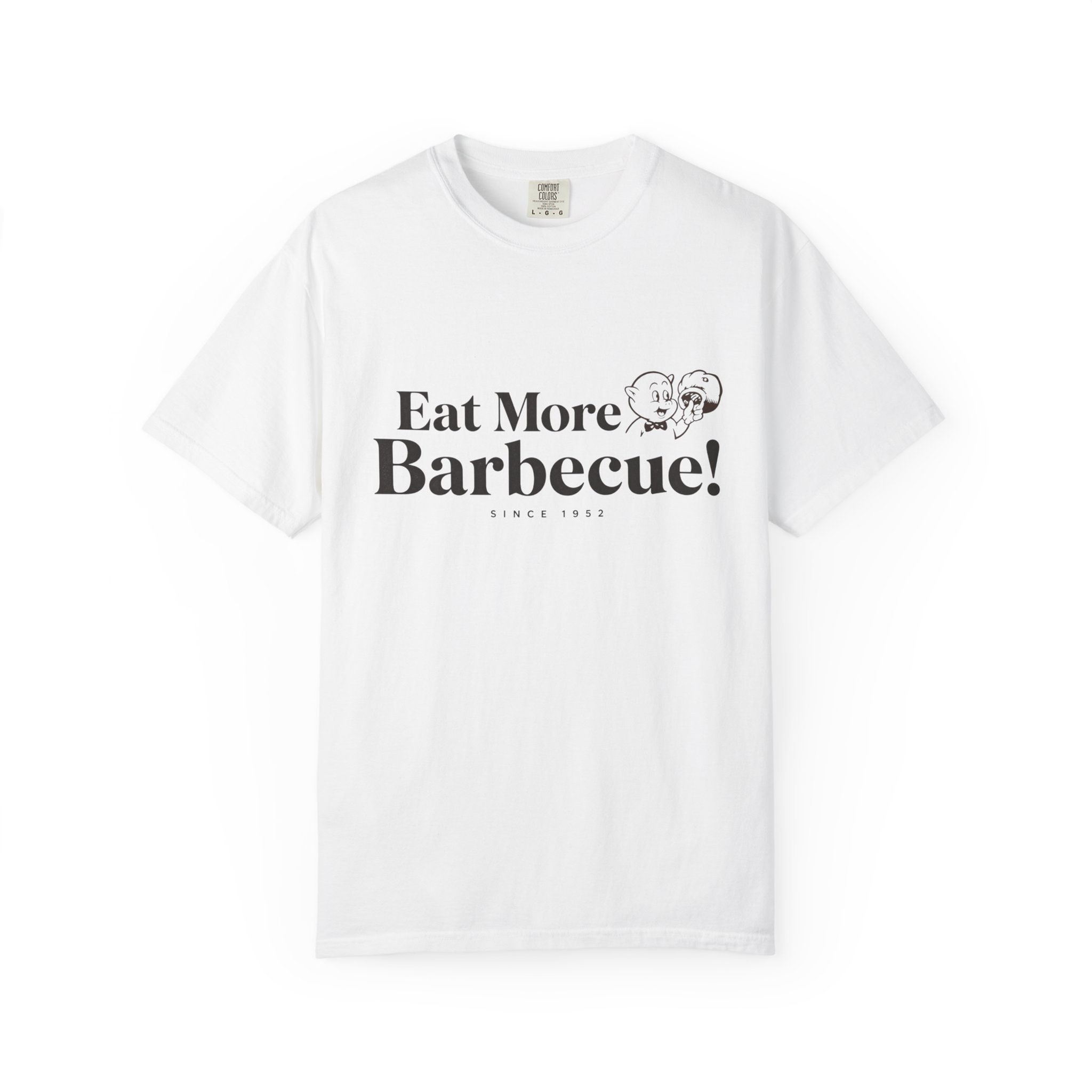 Eat More Barbecue! T-Shirt — Funny BBQ Graphic Tee - Doughtie's Barbecue
