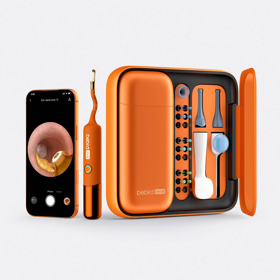 Der Bebird EarSight Ultra X überträgt das Livebild seiner integrierten Kamera über die Bebird-App auf das Smartphone.