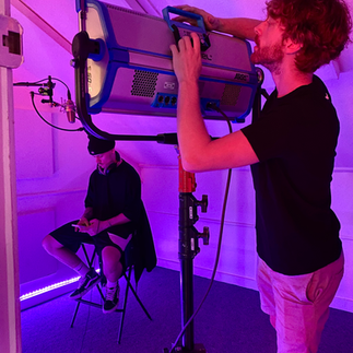 cinematographer with music artist