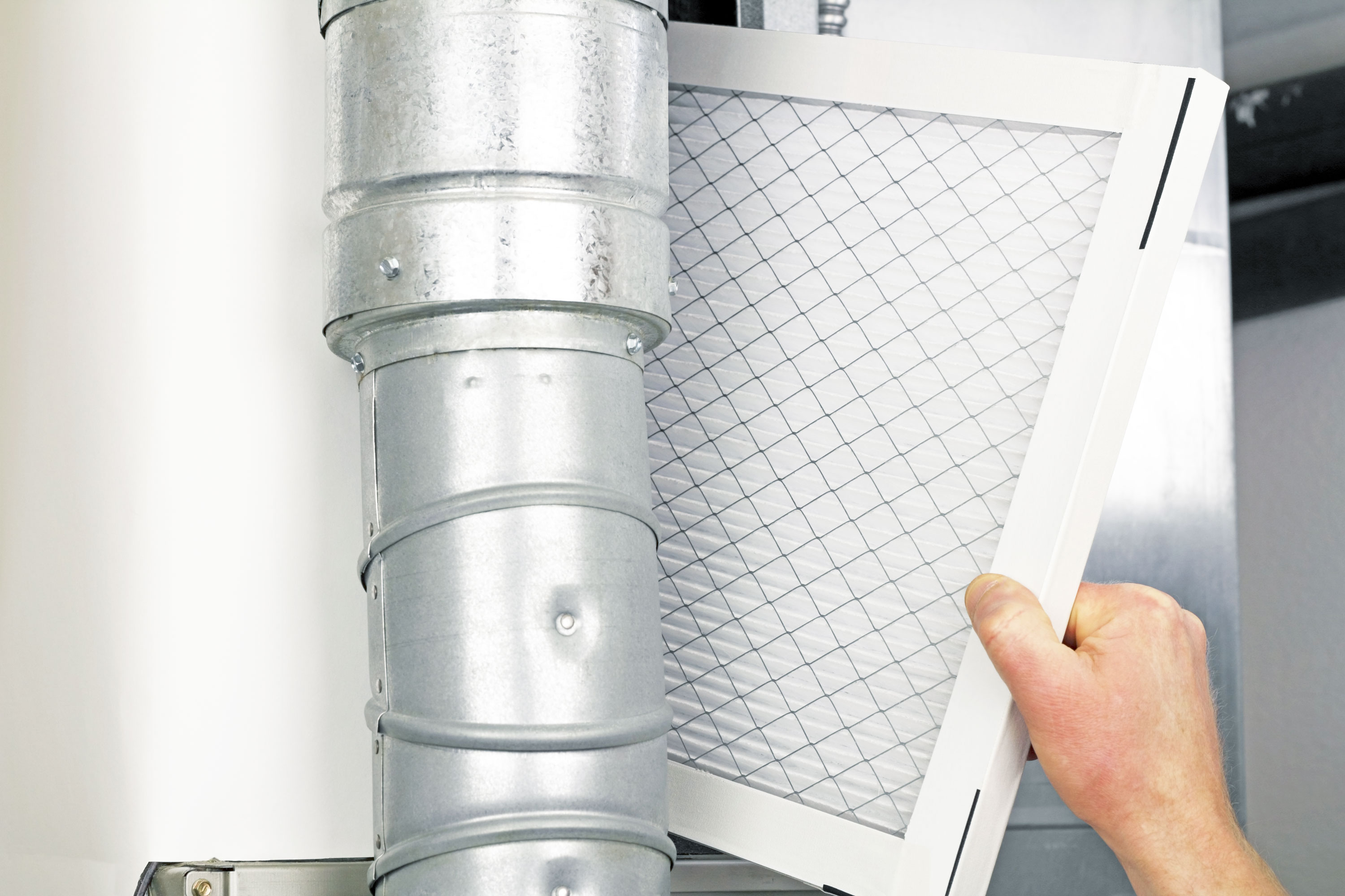 Davis Mechanical Services technician at work