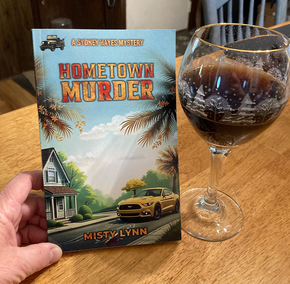 photo of hometown murder book