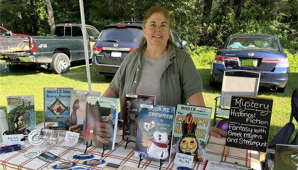 My booth at the fair that I shared with my daughter.