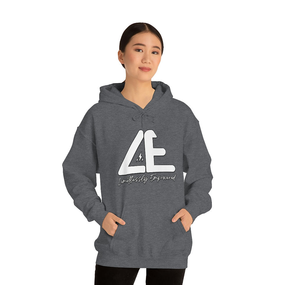 Thumbnail: Unisex Heavy Blend™ Hooded Sweatshirt "White Light" Color Theme