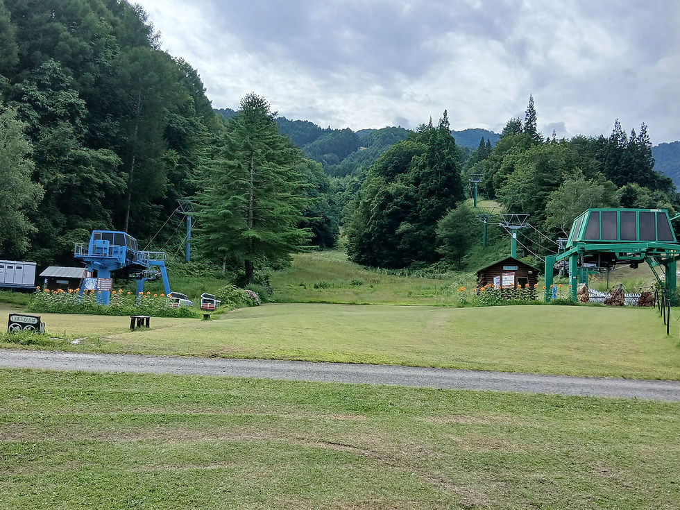 かたしな高原を出発