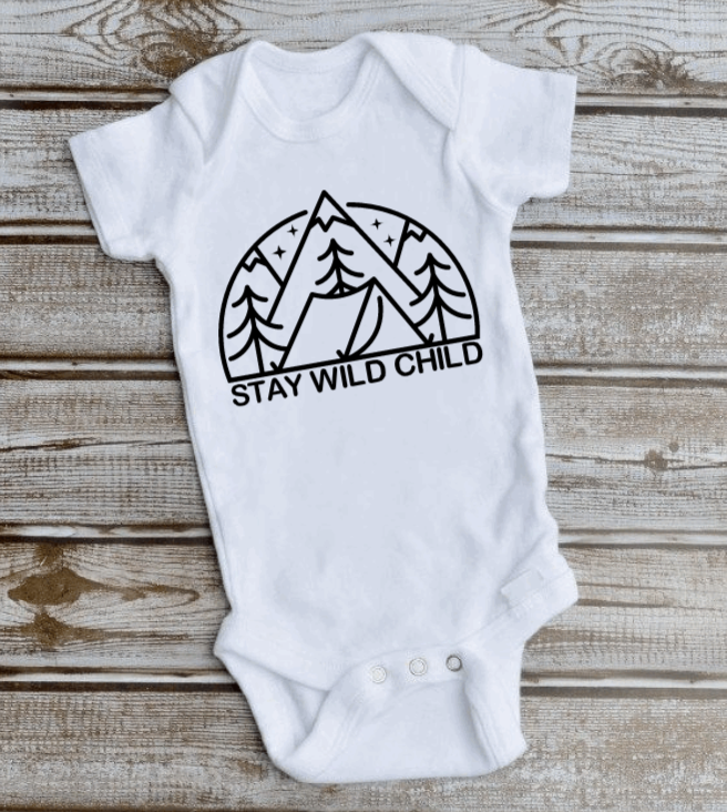 Stay Wild Child- Onesie