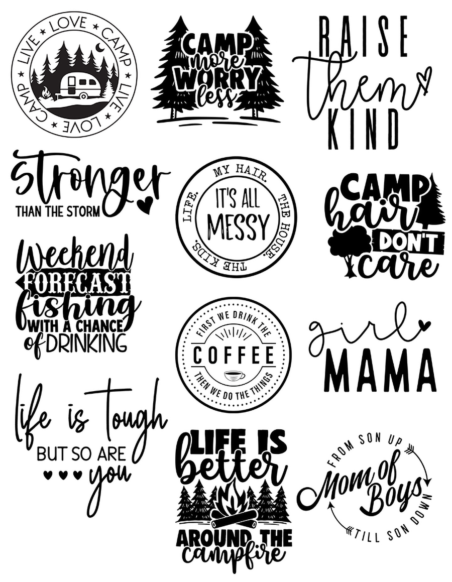Thumbnail: UNISEX TEES- VARIOUS PRINTS