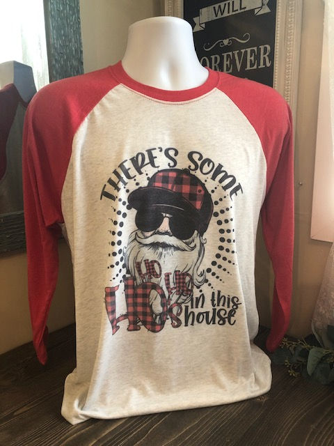 Ho Ho Ho's- Unisex Raglan