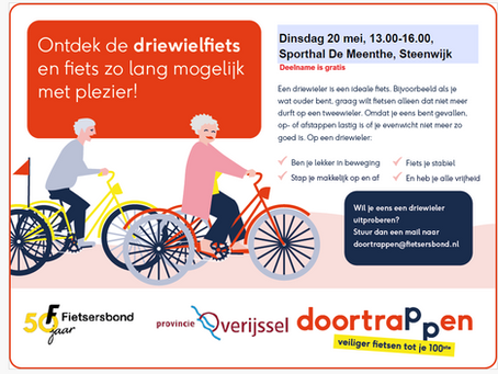 Ontdek de driewielfiets!