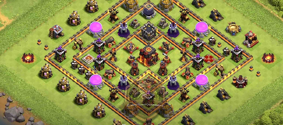 Mastering Your Game: The Ultimate Town Hall 10 Base Layout for Clash of ...