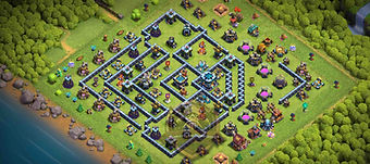Trophy Pushing TH13 Base Layout 2025 Clash of Clans