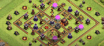 Best Th10 Farming / Trophy Base Design with copy link Clash of Clans 2023