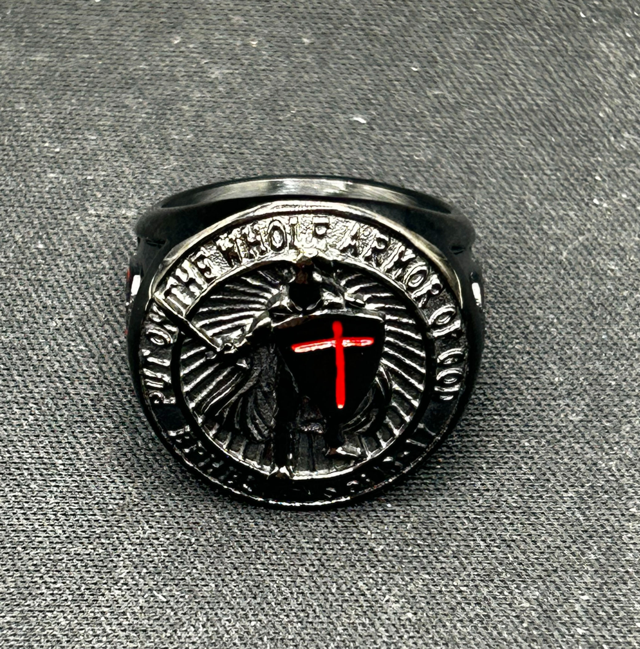 Armor of God Ring - Black