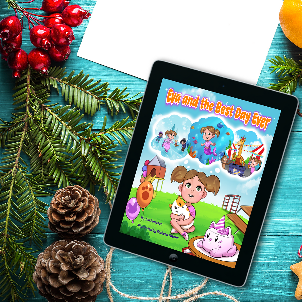 The eBook lets you take Eva anywhere!