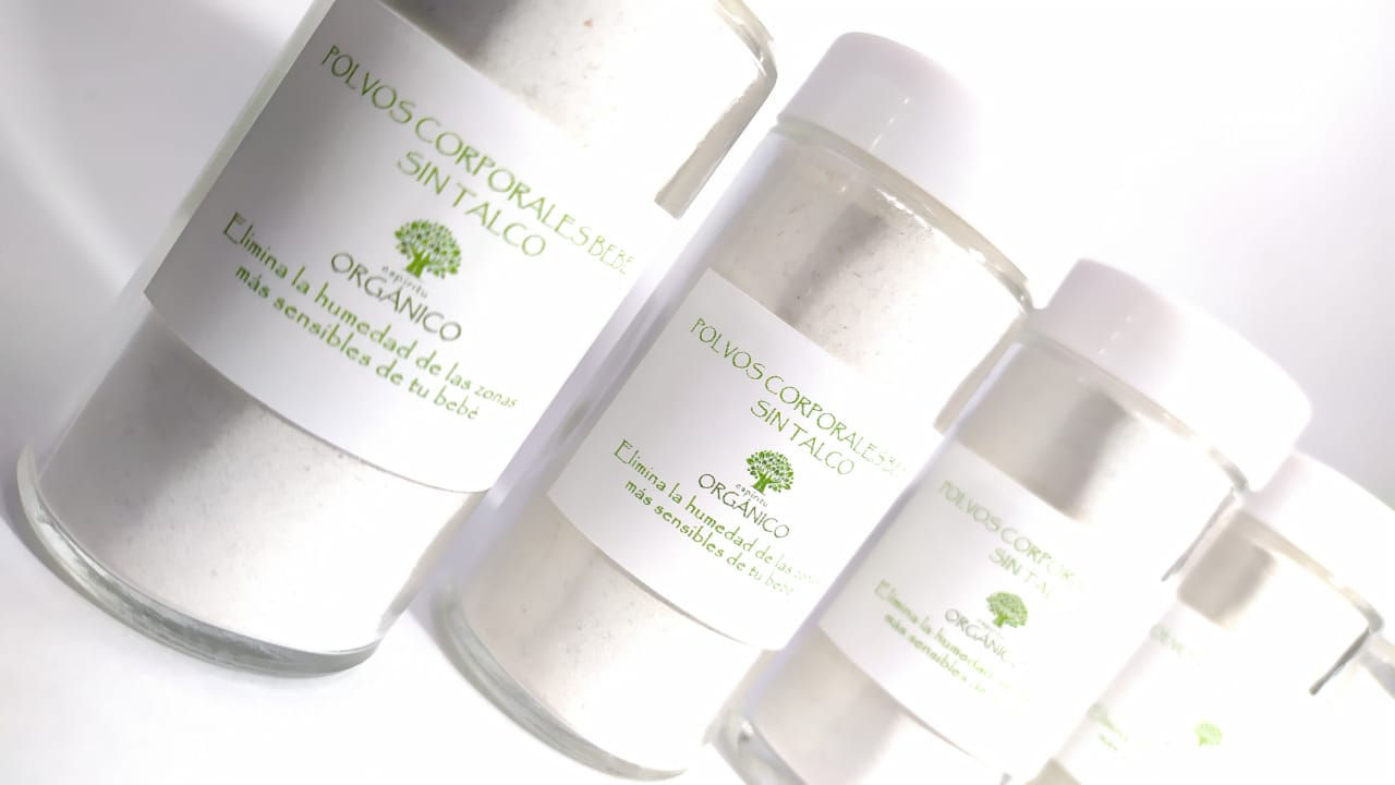 Polvos Corporales Bebé -Sin Talco- | 50 g