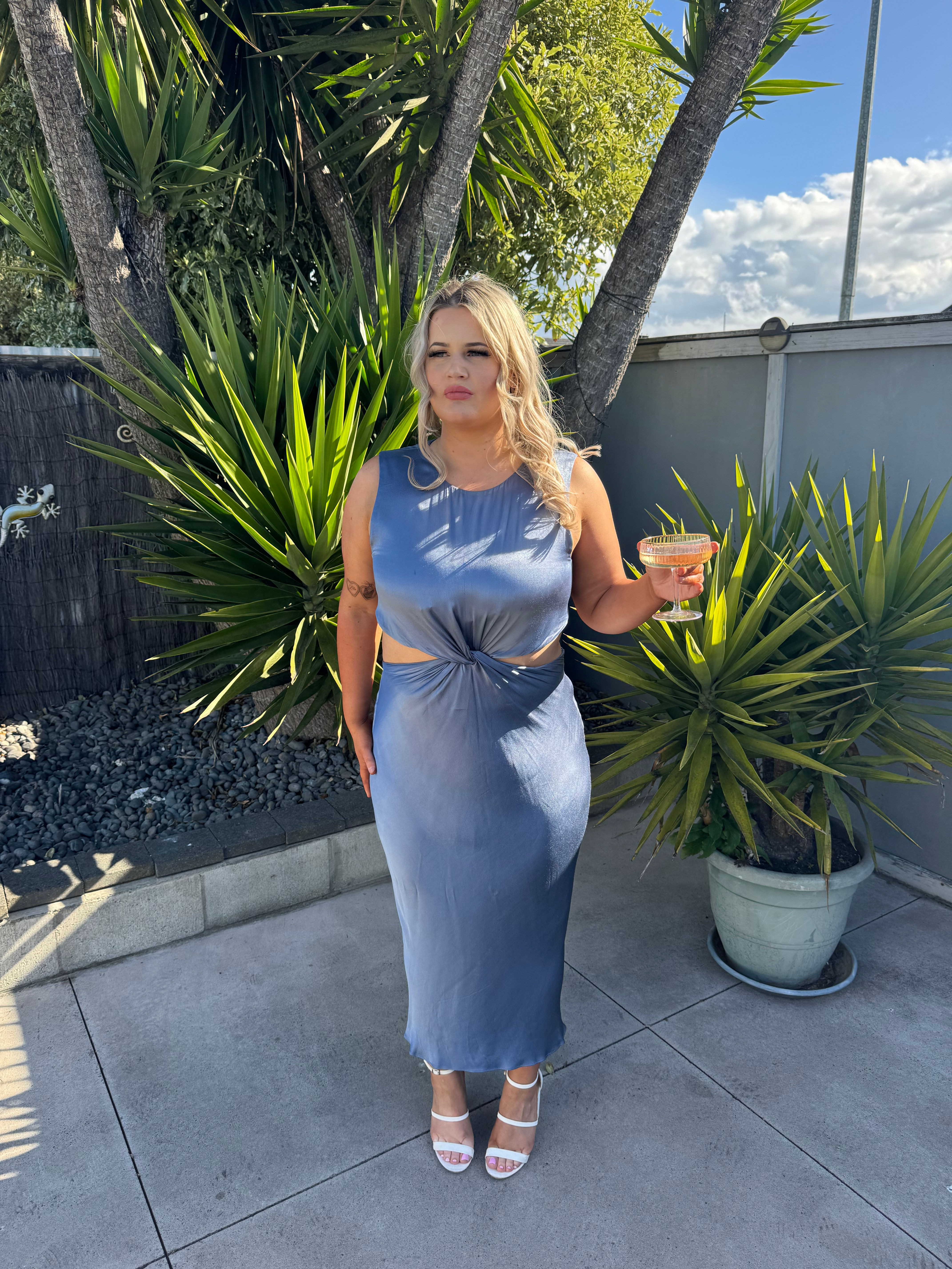 Shona Joy Knot Midi Dress