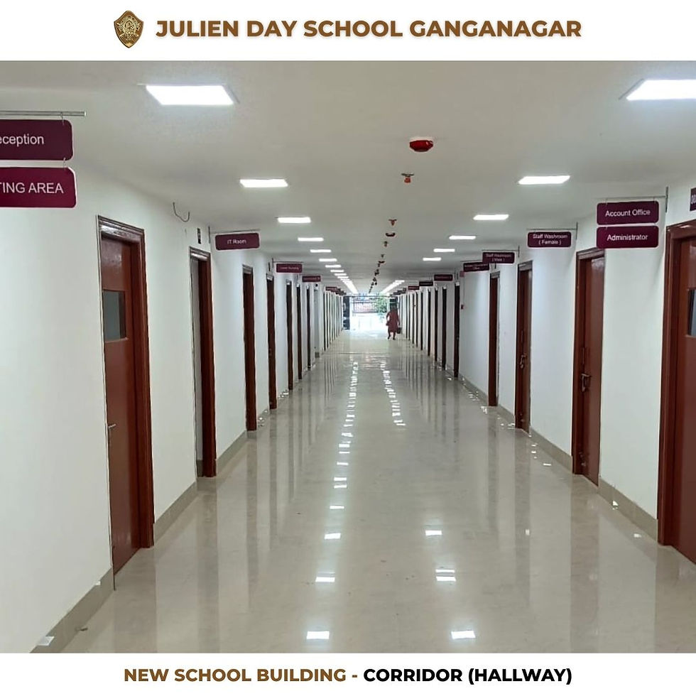 New School Building - Corridor (Hallway)
