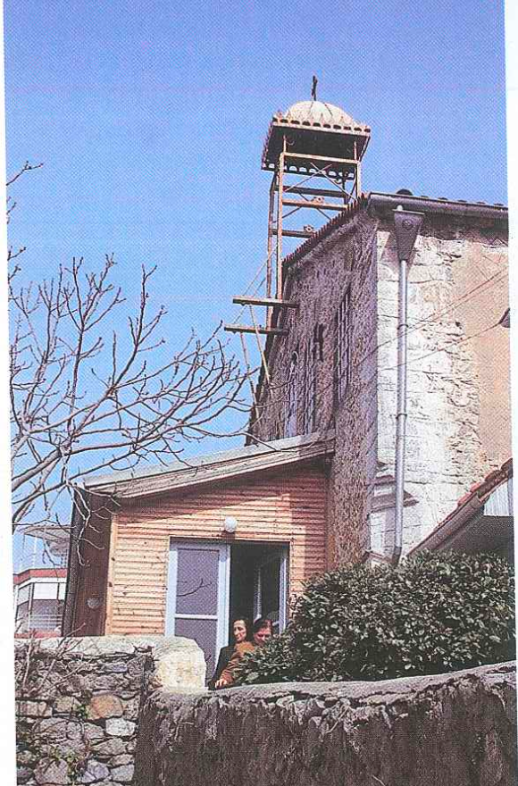 Bell Tower of the Taxiarchon Church (Source: İlhan Tayar