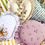 Thumbnail: "Tulips" Hand Embroidered Pillow