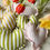 Thumbnail: Small Heart Pillow in Pink Stripe