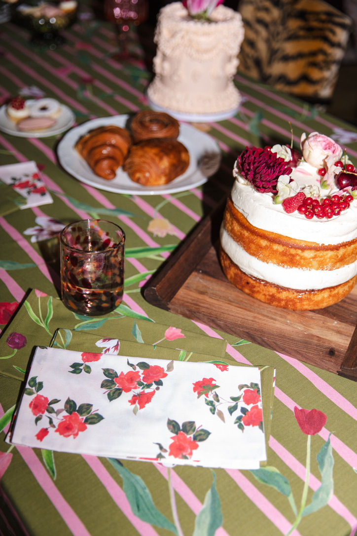 Thumbnail: Striped Tulips Tablecloth