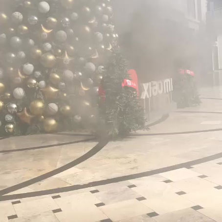 El incendio del árbol de Navidad