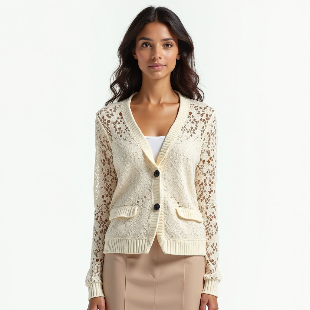 Chaqueta Punto Calado