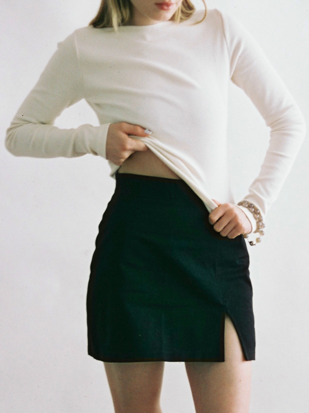 Mini Skirt Basic Negra