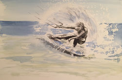 2015_OJAM_kitesurf_watercolor-SOLD