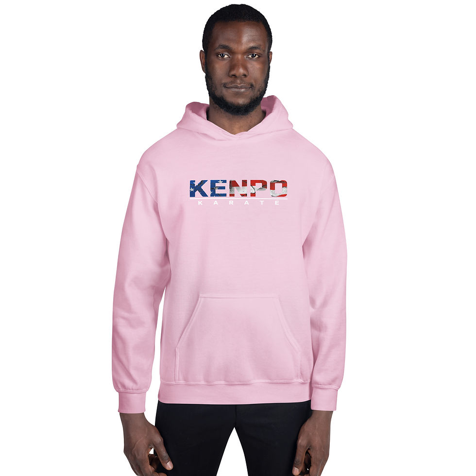 Thumbnail: American Flag Kenpo Karate Unisex Hoodie
