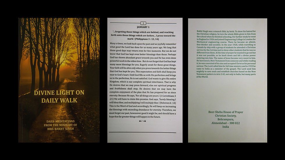 Thumbnail: DIVINE LIGHT ON DAILY WALK