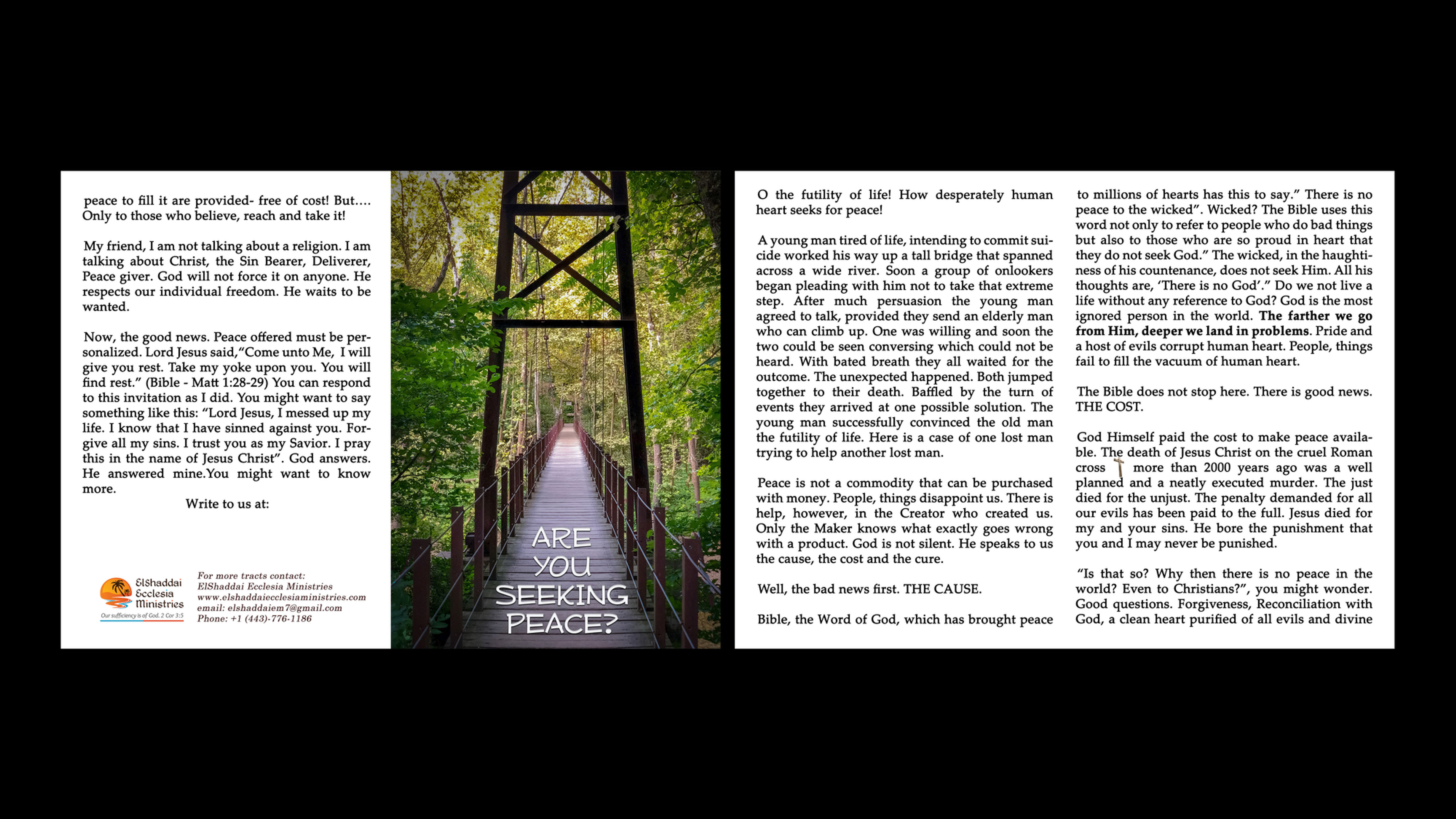 Peace - Gospel Tract