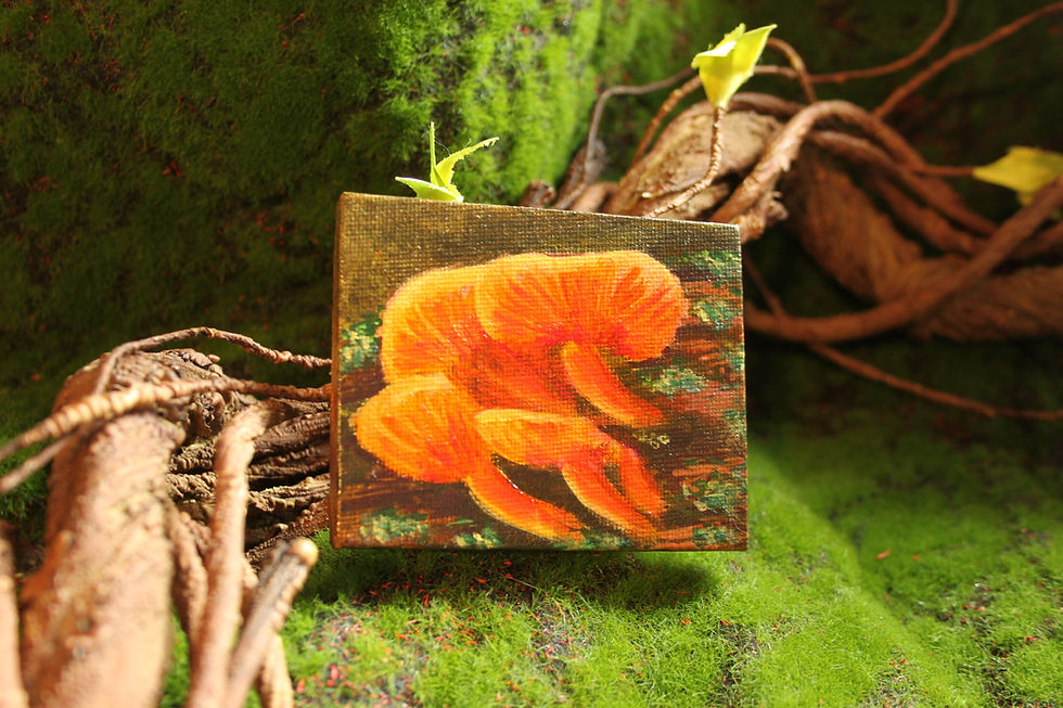 Mini Mushroom #2 Original Artwork