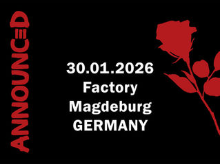 Announced: 30.01.2026 - Factory - Magdeburg, Germany