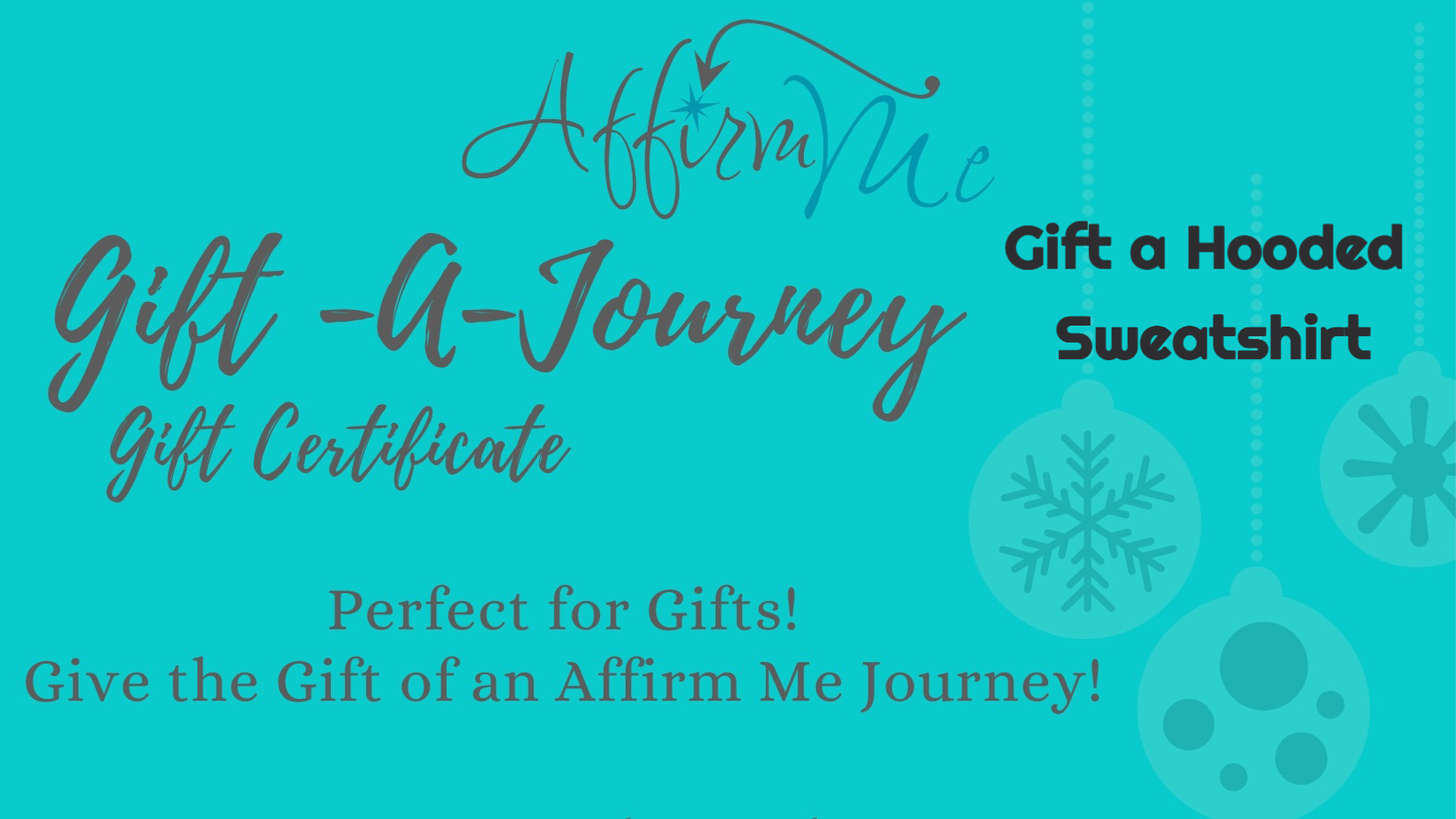 Gift a Journey Gift Certificate (For a Hooded Sweatshirt)