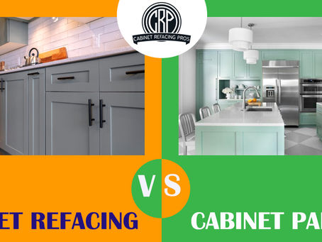 Cabinet Refacing Vs Cabinet Painting in a Kitchen Remodel