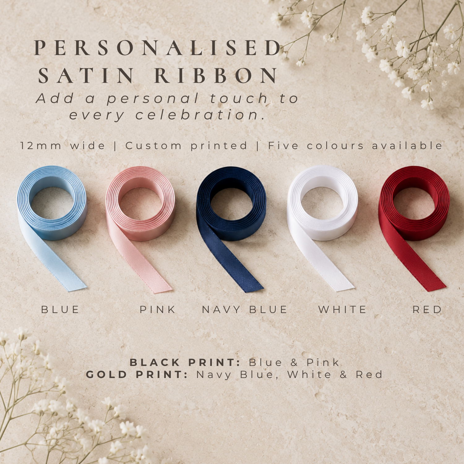 Personalised Ribbons