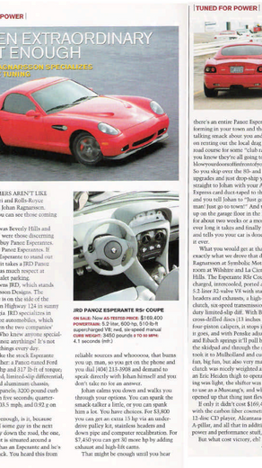 Autoweek (Panoz RSr)
