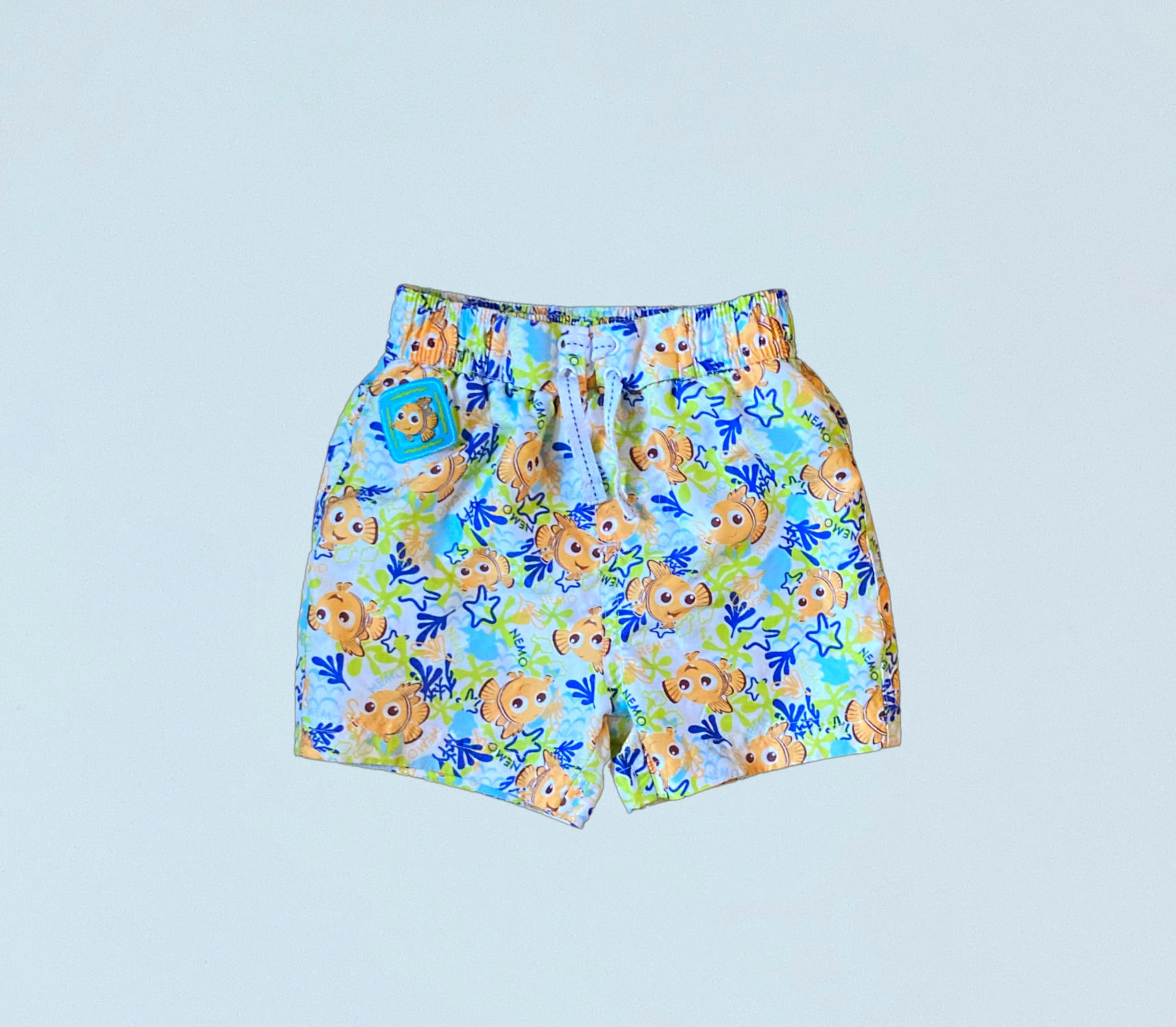 BABY 12-18 F&F Finding Nemo swimming shorts EUC