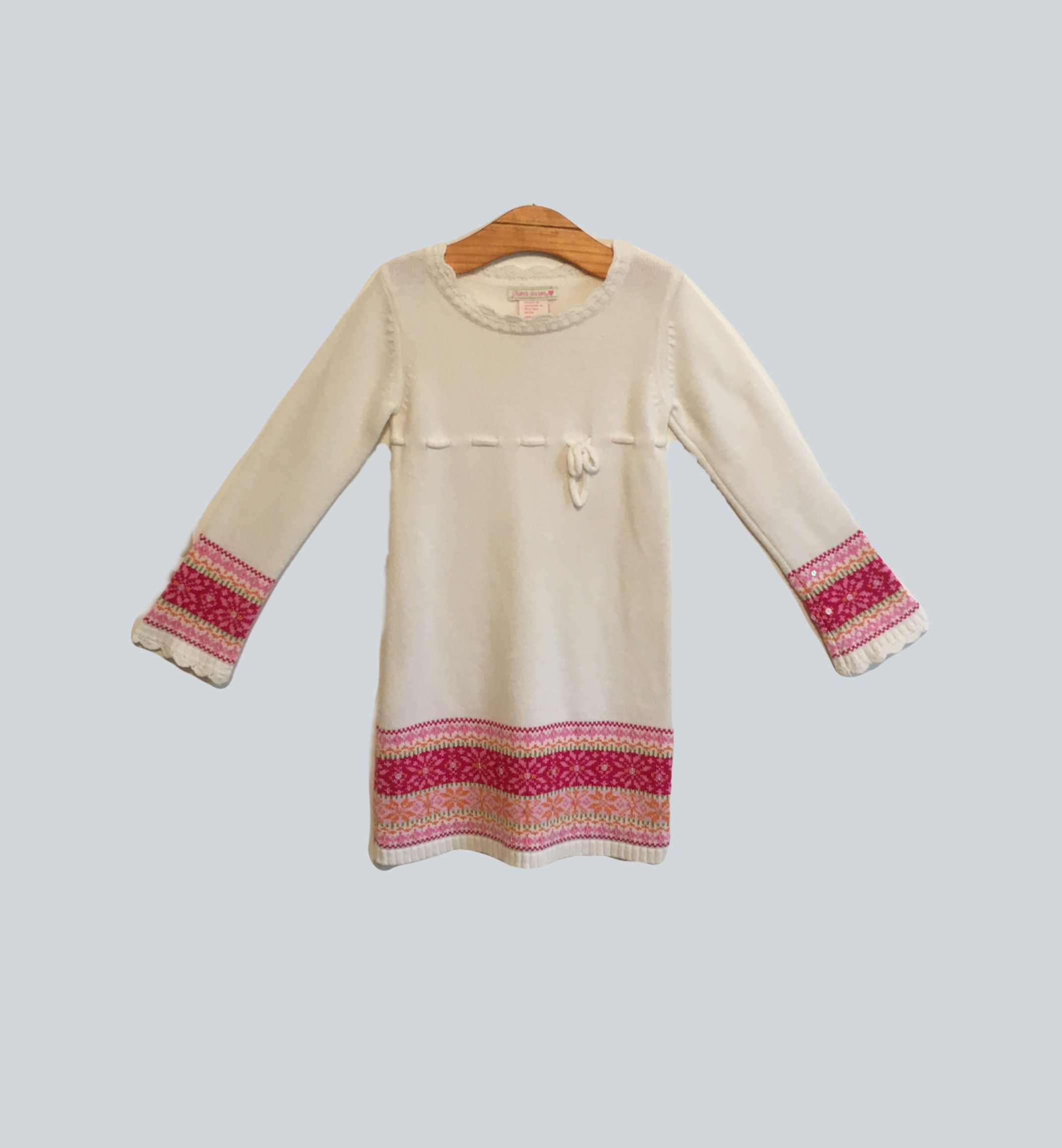 INFANT 5-6 Jillians Closet sequinned jumper dress VGUC