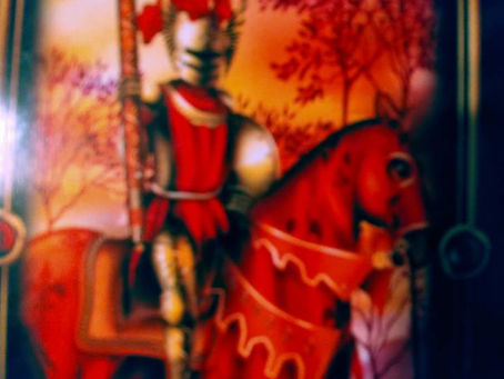5-7-2018 Tarot - Knight of Wands