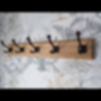 Patère murale 5 crochets