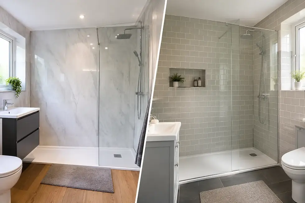 Bathroom Panels Versus Ceramic Tiles: Which Wins?