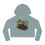 Thumbnail: Cropped Hoodie — Black Truck & Beach Shack Graphic