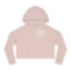 Thumbnail: Cropped Hoodie — Black Truck & Beach Shack Graphic