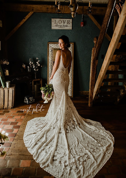 the most stunning bride