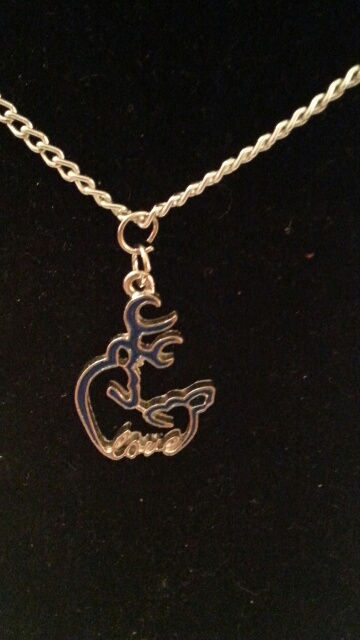 Thumbnail: Browning Buck and Doe Jewelry Necklaces