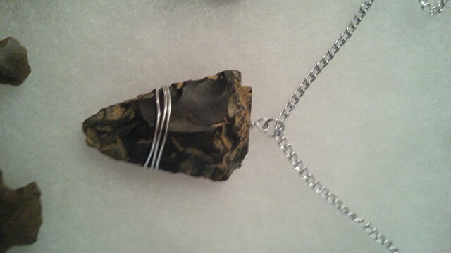 Thumbnail: Native American Authentic Arrow Head Necklaces