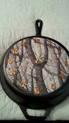 Thumbnail: Camo Cast Iron Skillet Frying Pan Clock